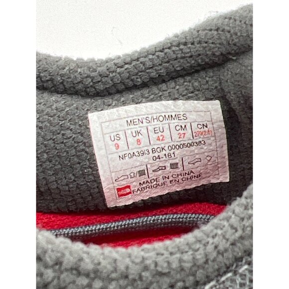 The North Face Mens Hiking Trail Shoe Single Left Shoe Size 9 Charcoal Gray - Picture 6 of 6